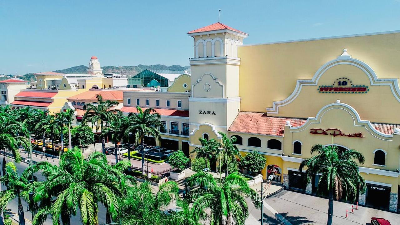 Mega Suite Junto Al San Marino Shopping Γκουαγιακίλ Εξωτερικό φωτογραφία